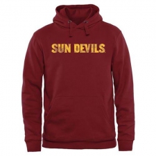 Arizona State Sun Devils Maroon Classic Wordmark Pullover Hoodie