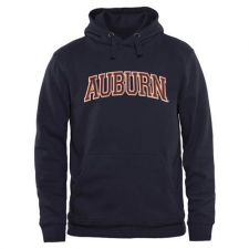 Auburn Tigers Navy Blue Arch Name Pullover Hoodie