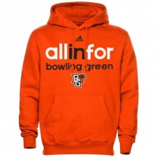 Bowling Green St. Falcons Adidas Orange Ultimate All In For Hoodie