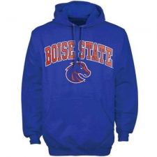 Boise State Broncos Royal Arch Over Logo Hoodie