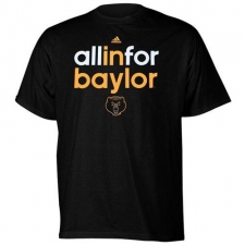 Baylor Bears Adidas All In For T-Shirt Black
