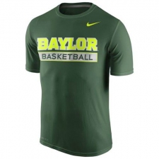 Baylor Bears Nike Basketball Practice Performance T-Shirt Green
