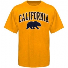 Cal Bears Arch Over Logo T-Shirt Gold