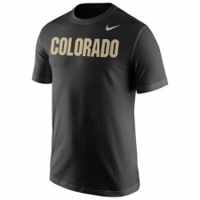 Colorado Buffaloes Nike Wordmark T-Shirt Navy