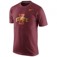 Iowa State Cyclones Nike Logo T-Shirt Cardinal