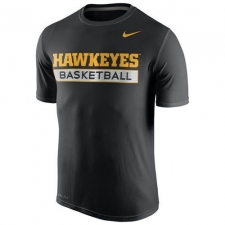 Iowa Hawkeyes Nike Basketball Practice Performance T-Shirt Navy