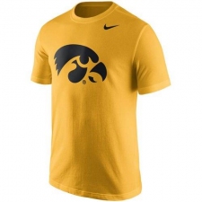 Iowa Hawkeyes Nike Logo T-Shirt Gold