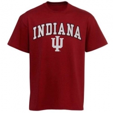 Indiana Hoosiers New Agenda Arch Over Logo T-Shirt Cardinal