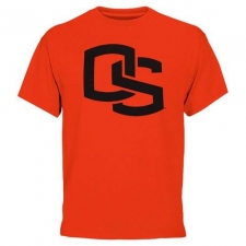 Oregon State Beavers Core Logo T-Shirt Orange