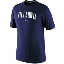 Villanova Wildcats Nike Vertical Arch Classic T-Shirt Navy Blue