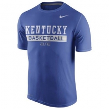 Kentucky Wildcats Nike Basketball Practice Performance T-Shirt Royal