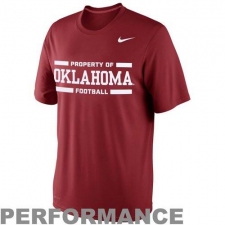 Nike Oklahoma Sooners Practice Legend Performance T-Shirt Crimson