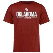 Oklahoma Sooners Custom Sport T-Shirt Crimson