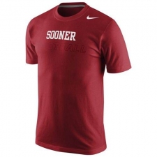 Oklahoma Sooners Nike Football Practice Training Day T-Shirt Crimson