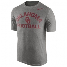 Oklahoma Sooners Nike Legend Lift Performance T-Shirt Gray
