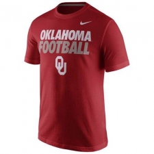 Oklahoma Sooners Nike Practice T-Shirt Crimson