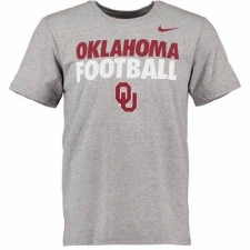 Oklahoma Sooners Nike Practice T-Shirt Gray