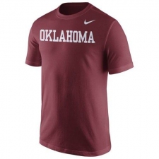 Oklahoma Sooners Nike Wordmark T-Shirt Crimson