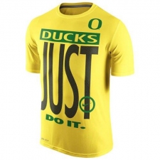 Oregon Ducks Nike Legend Just Do It Performance T-Shirt Yellow