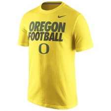 Oregon Ducks Nike Practice T-Shirt Yellow