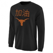Texas Longhorns China Game Long Sleeves T-Shirt Black
