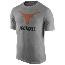 Texas Longhorns Nike 2015 Sideline Dri-FIT Legend Logo T-Shirt Ash