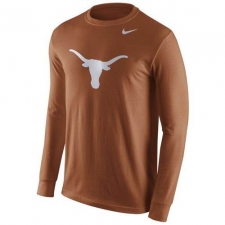 Texas Longhorns Nike Cotton Logo Long Sleeves T-Shirt Burnt Orange