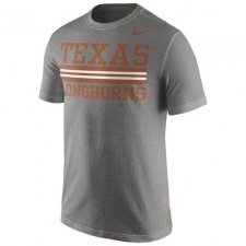 Texas Longhorns Nike Team Stripe T-Shirt Gray