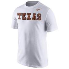 Texas Longhorns Nike Wordmark T-Shirt White