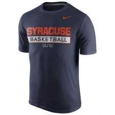 Syracuse Orange Nike Basketball Practice Performance T-Shirt Navy