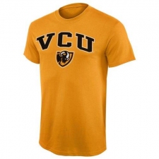 VCU Rams Arch Over Logo T-Shirt Gold