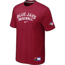 MLB Men's Toronto Blue Jays Nike Practice T-Shirt - Red