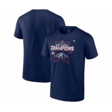Men's Atlanta Braves 2021 Navy World Series Champions Locker Room T-Shirt