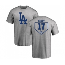 Baseball Los Angeles Dodgers #17 Joe Kelly Gray RBI T-Shirt