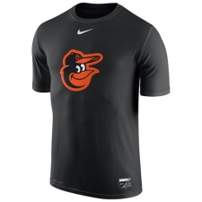 MLB Baltimore Orioles Authentic Collection Legend Logo 1.5 Performance T-Shirt - Black