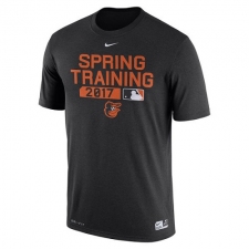 MLB Men's Baltimore Orioles Nike Black Authentic Collection Legend Team Issue Performance T-Shirt