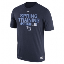MLB Men's Tampa Bay Rays Nike Navy 2017 Spring Training Authentic Collection Legend Team Issue Performance T-Shirt