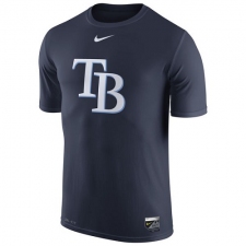 MLB Tampa Bay Rays Nike Authentic Collection Legend Logo 1.5 Performance T-Shirt - Navy
