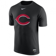 MLB Cincinnati Reds Nike Authentic Collection Legend Logo 1.5 Performance T-Shirt - Black