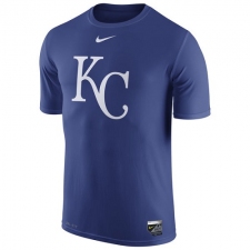 MLB Kansas City Royals Nike Authentic Collection Legend Logo 1.5 Performance T-Shirt - Royal