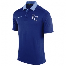 MLB Men's Kansas City Royals Nike Royal Authentic Collection Dri-FIT Elite Polo