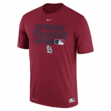 MLB Men's St. Louis Cardinals Nike Red Authentic Collection Legend Team Issue Performance T-Shir