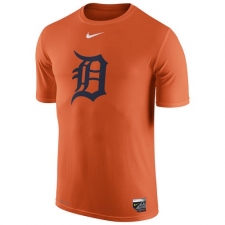 MLB Detroit Tigers Nike Authentic Collection Legend Logo 1.5 Performance T-Shirt - Orange