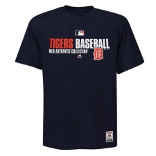 MLB Majestic Detroit Tigers Team Favorite Big & Tall T-Shirt - Navy Blue