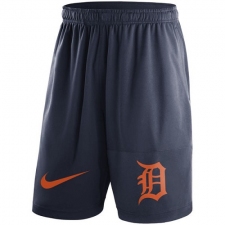 MLB Men's Detroit Tigers Nike Navy Dry Fly Shorts