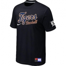 MLB Men's Detroit Tigers Nike Practice T-Shirt - Black