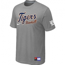 MLB Men's Detroit Tigers Nike Practice T-Shirt - Grey