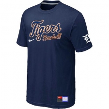 MLB Men's Detroit Tigers Nike Practice T-Shirt - Navy