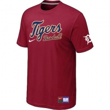 MLB Men's Detroit Tigers Nike Practice T-Shirt - Red