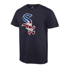 MLB Men's Chicago White Sox Navy Banner Wave T-Shirt